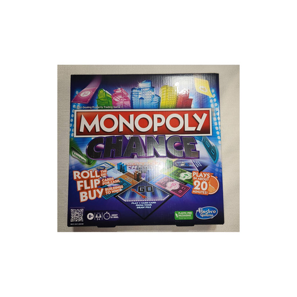 monopoly Chance Board Game - Picture 1 of 6